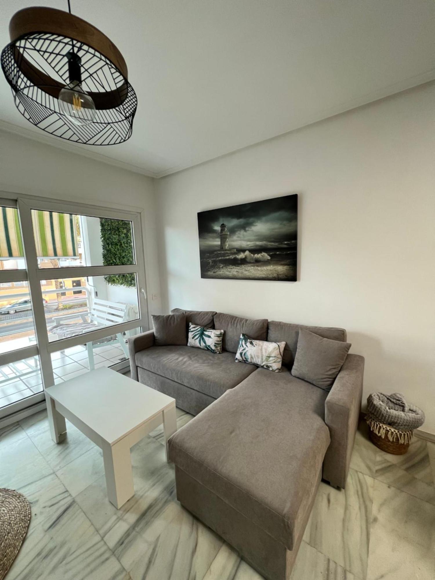 Apartamento En Primera Linea De Playa Roquetas de Mar Dış mekan fotoğraf